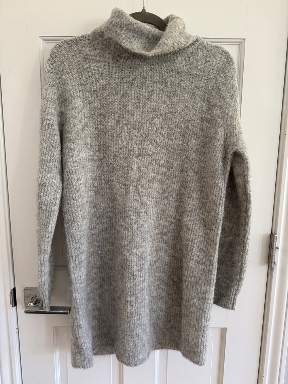 Nordstrom Light Gray Turtleneck Sweater